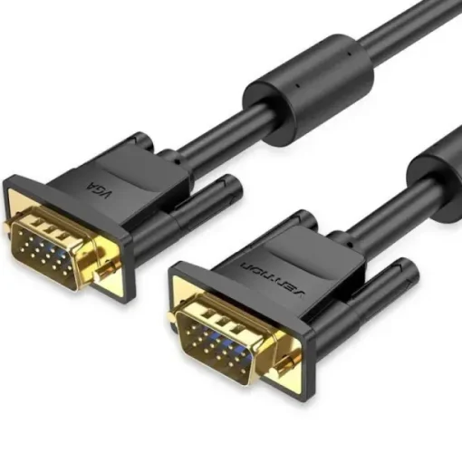 VENTION CABLE SVGA VGA MACHO A VGA MACHO - 5M - COLOR NEGRO