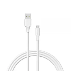 VENTION CABLE USB 2.0 MACHO A MICROUSB MACHO - 2M - 3A - 60W - 480MBPS - COLOR BLANCO