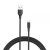 VENTION CABLE USB 2.0 MACHO A MICROUSB MACHO - 1M - 3A - 60W - 480MBPS - COLOR NEGRO