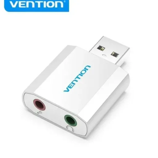 VENTION TARJETA DE SONIDO 2.1 - COLOR PLATA