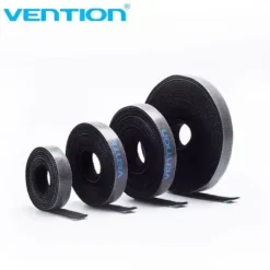 VENTION TIRA ORGANIZADORA DE CABLES - 2M - COLOR NEGRO