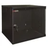 WP RWA-09604-B ARMARIO MURAL 9U FONDO 450 - PUERTA DE CRISTAL - CERRADURA DE SEGURIDAD - COLOR NEGRO