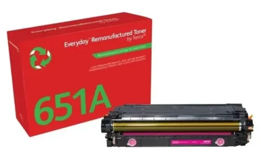 XEROX EVERYDAY HP CE343A/CE743A/CE273A MAGENTA CARTUCHO DE TONER REMANUFACTURADO - REEMPLAZA 651A/307A/650A
