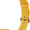 XIAOMI BRAIDED STRAP CORREA PARA PULSERA DE ACTIVIDAD MI SMART BAND 8 - FABRICADA EN NYLON Y CUERO - COLOR AMARILLO