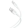 XO CABLE DE CARGA Y TRANSMISION DE DATOS TIPO C - LONGITUD 1M - SILICONA SUAVE Y DURADERA - ALTA VELOCIDAD 5V, 2.1A - CONECTOR TIPO C (NEGRO)
