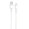 XO CABLE NBQ166 CARGA RAPIDA USB - TIPO C - 5A - 1M - COLOR BLANCO