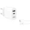 XO CARGADOR DE CORRIENTE L97 TIPO C + USB + CABLE LIGHTNING