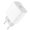 XO CARGADOR PARA SMARTPHONE - CARGA RAPIDA - 20W - TIPO C - PROTECCION SOBRETENSIONES - COLOR BLANCO