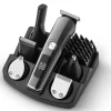 XO CF30 CORTAPELOS RECARGABLE - 4 CABEZALES PARA DISTINTAS ZONAS - 10 ACCESORIOS - 2 VELOCIDADES - DISPLAY - COLOR NEGRO