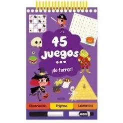 45 JUEGOS...¡DE TERROR!. AUZOU