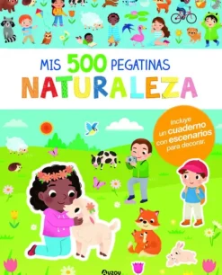 500 PEGATINAS LA NATURALEZA. AUZ