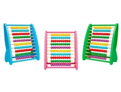 ABACO MADERA LIDERPAPEL 100 BOLAS COLORES 273X112X230MM