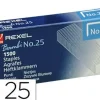 ACCO REXEL CAJA DE 1500 GRAPAS Nº25 PARA GRAPADORA BAMBIE 05020 CS46701