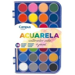 ACUARELA CAMPUS COOLEGE 28 PASTILLAS 630821