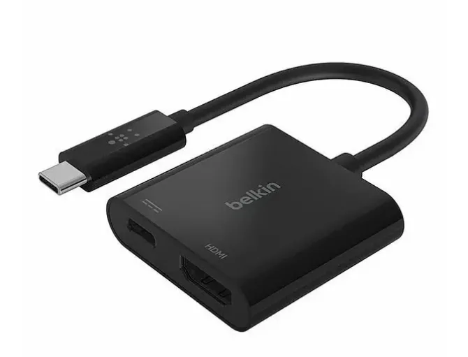 ADAPTADOR BELKIN USB-C TO HDMI CON CARGA