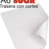 ADHESIVO OFFSET 80GR 50HOJAS A-6 PARA IMPRESORA CON CORTES TRASEROS