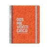 AGENDA ANUAL (2025) DOHE CUTE ESPIRAL TAPA EXTRA CON GOMA 15X21 D/P MAGMA
