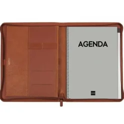 AGENDA CREM FOCUS E11 SV VERT MARRON