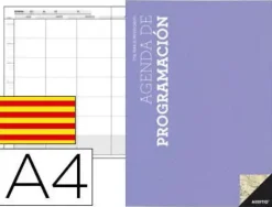 AGENDA DE PROGRAMACION ADDITIO A4 PLAN MENSUAL Y PROGRAMACION SEMANAL DEL CURSO EN CATALAN