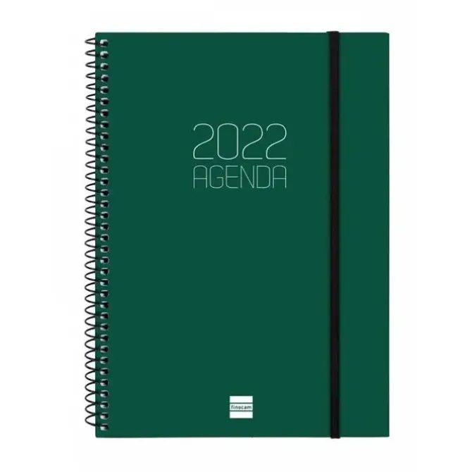 AGENDA FCAM OPAQUE E10 VERT22 SV VERD
