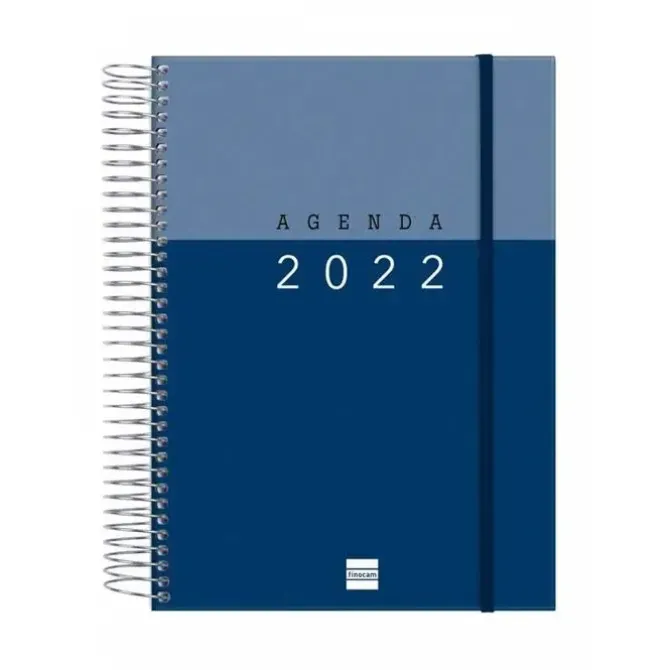 AGENDA FINOCAM ANTIBAC E10 DP22 AZUL