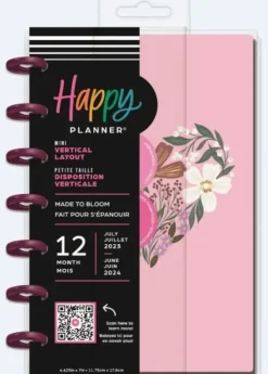 AGENDA HAPPY PLANNER BLOOM 12 MESES