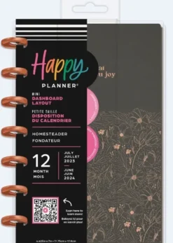 AGENDA HAPPY PLANNER HOMESTE 12 MESES