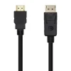 AISENS CABLE CONVERSOR DISPLAYPORT A HDMI - DP/M-HDMI/M - 1.0M - COLOR NEGRO