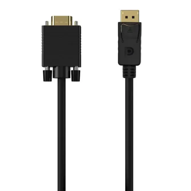 AISENS CABLE CONVERSOR DISPLAYPORT A VGA - DP/M-VGA/M - 1.0M - COLOR NEGRO