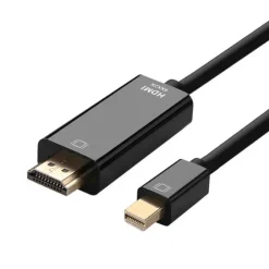 AISENS CABLE CONVERSOR MINI DISPLAYPORT A HDMI - MINI DP/M-HDMI/M - 3.0M - COLOR NEGRO