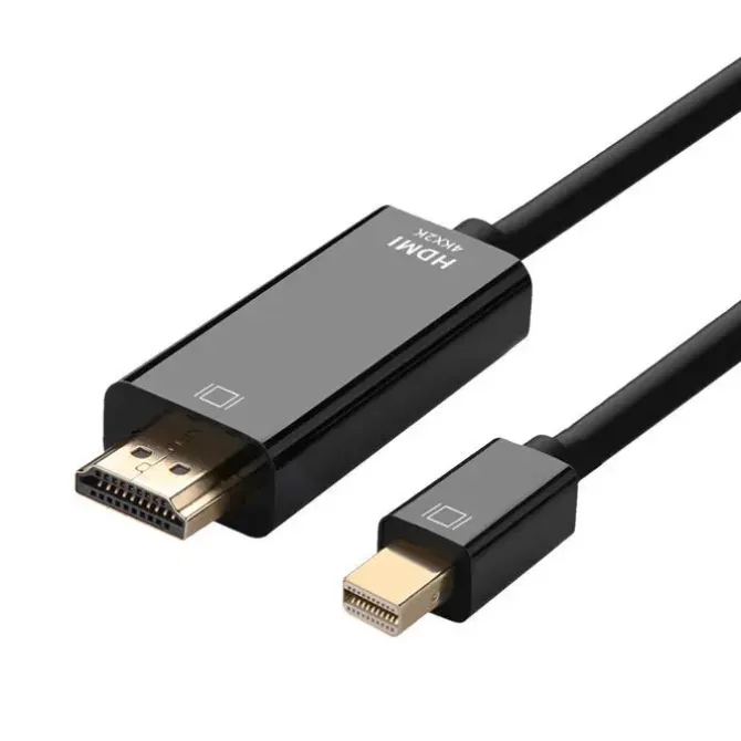 AISENS CABLE CONVERSOR MINI DISPLAYPORT A HDMI - MINI DP/M-HDMI/M - 3.0M - COLOR NEGRO