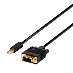 AISENS CABLE CONVERSOR MINI DISPLAYPORT A VGA - MINI DP/M-VGA/M - 2.0M - COLOR NEGRO