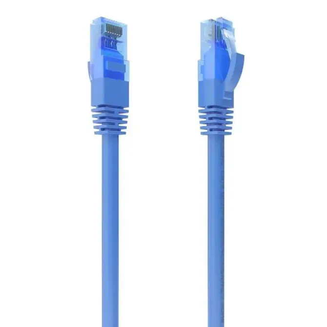 AISENS CABLE DE RED LATIGUILLO RJ45 CAT.6 UTP AWG26 CCA - 1.5M - COLOR AZUL