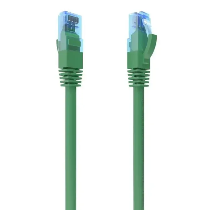 AISENS CABLE DE RED LATIGUILLO RJ45 CAT.6 UTP AWG26 CCA - 3.0M - COLOR VERDE