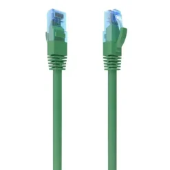 AISENS CABLE DE RED LATIGUILLO RJ45 CAT.6 UTP AWG26 CCA - 30CM - COLOR VERDE