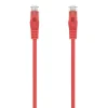 AISENS CABLE DE RED LATIGUILLO RJ45 LSZH CAT.6A 500 MHZ UTP AWG24 - 1M - LIBRE DE HALOGENOS - 10 GIGABIT/S - COLOR ROJO