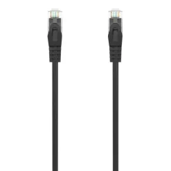AISENS CABLE DE RED LATIGUILLO RJ45 LSZH CAT.6A 500 MHZ UTP AWG24 - 1M - LIBRE DE HALOGENOS - 10 GIGABIT/S - COLOR NEGRO