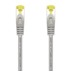 AISENS CABLE DE RED LATIGUILLO RJ45 LSZH CAT.7 600 MHZ S/FTP PIMF AWG26 - 0.5M - COLOR GRIS