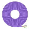 AISENS CABLE DE RED RJ45LSZH CAT.6 UTP RIGIDO AWG23 CCA (ALEACION) - 305M - COLOR VIOLETA