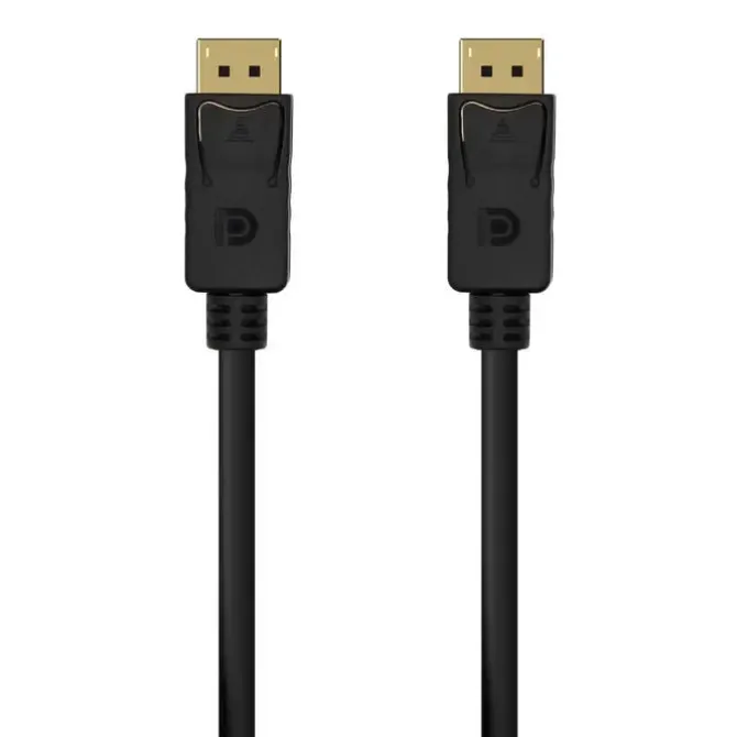 AISENS CABLE DISPLAYPORT V1.2 4K@60HZ - DP/M-DP/M - 1.5M - COLOR NEGRO