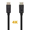 AISENS CABLE DISPLAYPORT V1.2 4K@60HZ - DP/M-DP/M - 1.0M - COLOR NEGRO