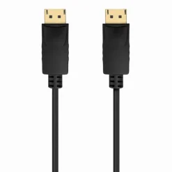 AISENS CABLE DISPLAYPORT V1.2 CCS 4K@60HZ - DP/M-DP/M - 0.5M - COLOR NEGRO