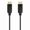 AISENS CABLE DISPLAYPORT V1.2 CCS 4K@60HZ - DP/M-DP/M - 1.0M - COLOR NEGRO