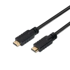 AISENS CABLE HDMI ALTA VELOCIDAD / HEC CON REPETIDOR - A MACHO-A MACHO - 30M - CHIPSET PARA AMPLIFICAR LA SEÑAL FULL HD - COLOR NEGRO