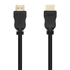 AISENS CABLE HDMI V1.4 ALTA VELOCIDAD 14+1 CCS - A/M-A/M - 1.0M - COLOR NEGRO