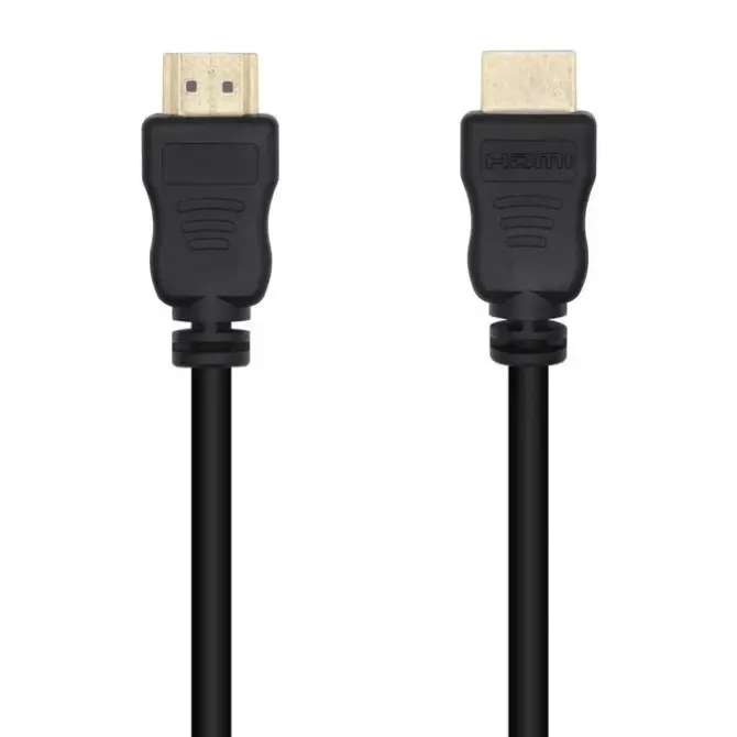 AISENS CABLE HDMI V1.4 ALTA VELOCIDAD 14+1 CCS - A/M-A/M - 2.0M - COLOR NEGRO