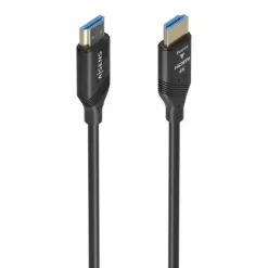 AISENS CABLE HDMI V2.0 AOC PREMIUM ALTA VELOCIDAD - HEC 4K@60HZ 18GBPS - 10M - COLOR NEGRO