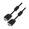 AISENS CABLE SVGA CON FERRITA - HDB15/MACHO-HDB15/MACHO - 3.0M PARA MONITOR - TELEVISOR Y PROYECTOR - COLOR NEGRO