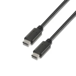 AISENS CABLE USB 2.0 3A - TIPO USB-C/M-USB-C/M - 3.0M - COLOR NEGRO