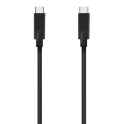 AISENS CABLE USB 3.2 GEN2 10GBPS 4K@60HZ 5A 100W E-MARKER - TIPO USB-C/M-USB-C/M - 3.0M - COLOR NEGRO